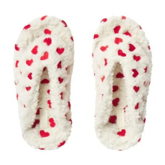 SKIMS Valentine's Slippers - Ruby And Marble Heart (42 / US Women's 10.5/11) - Picture 1 of 6